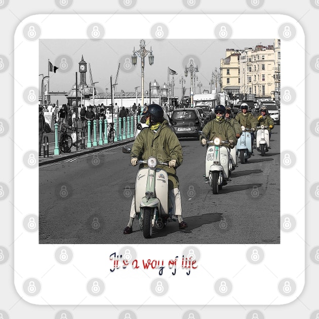 Mod A way of life Sticker by Grant's Pics